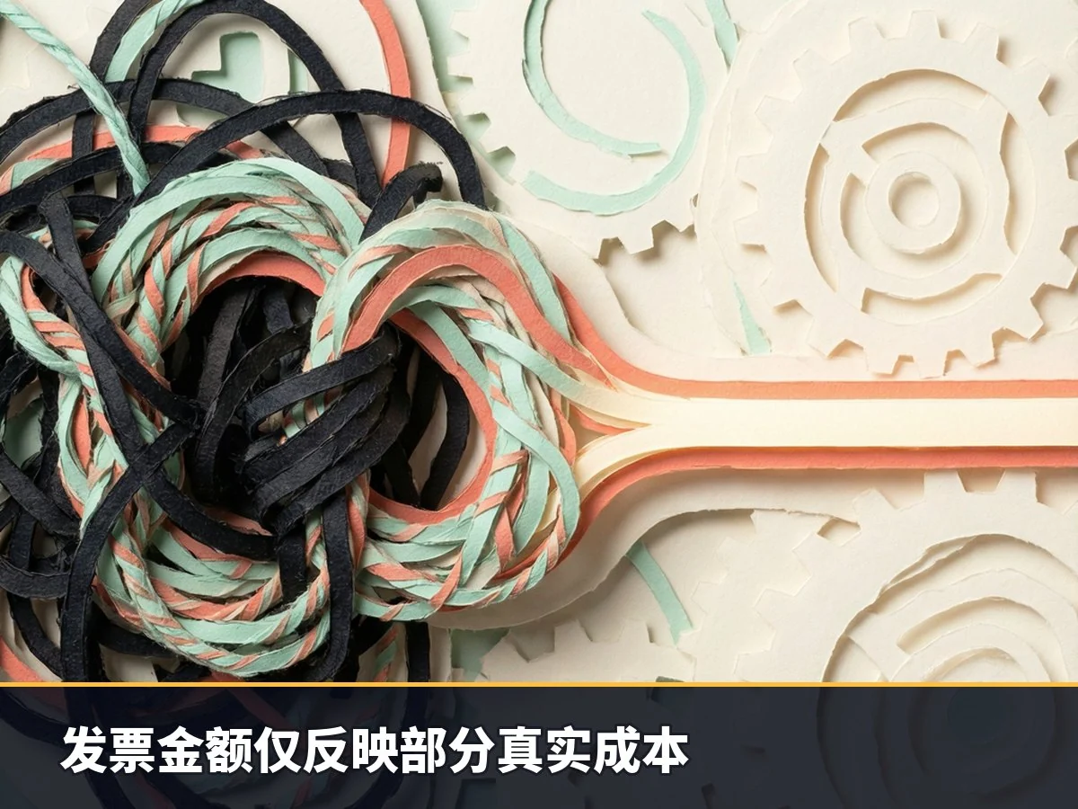 发票金额仅反映部分真实成本
