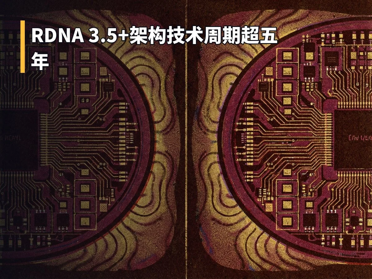RDNA 3.5+架构技术周期超五年