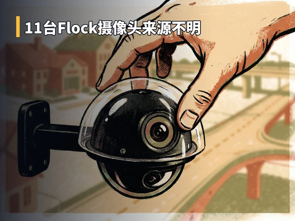 11台Flock摄像头来源不明