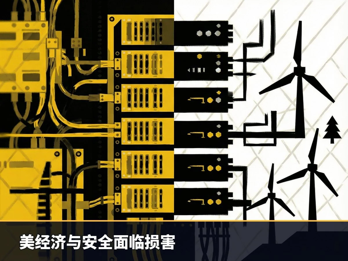 美经济与安全面临损害