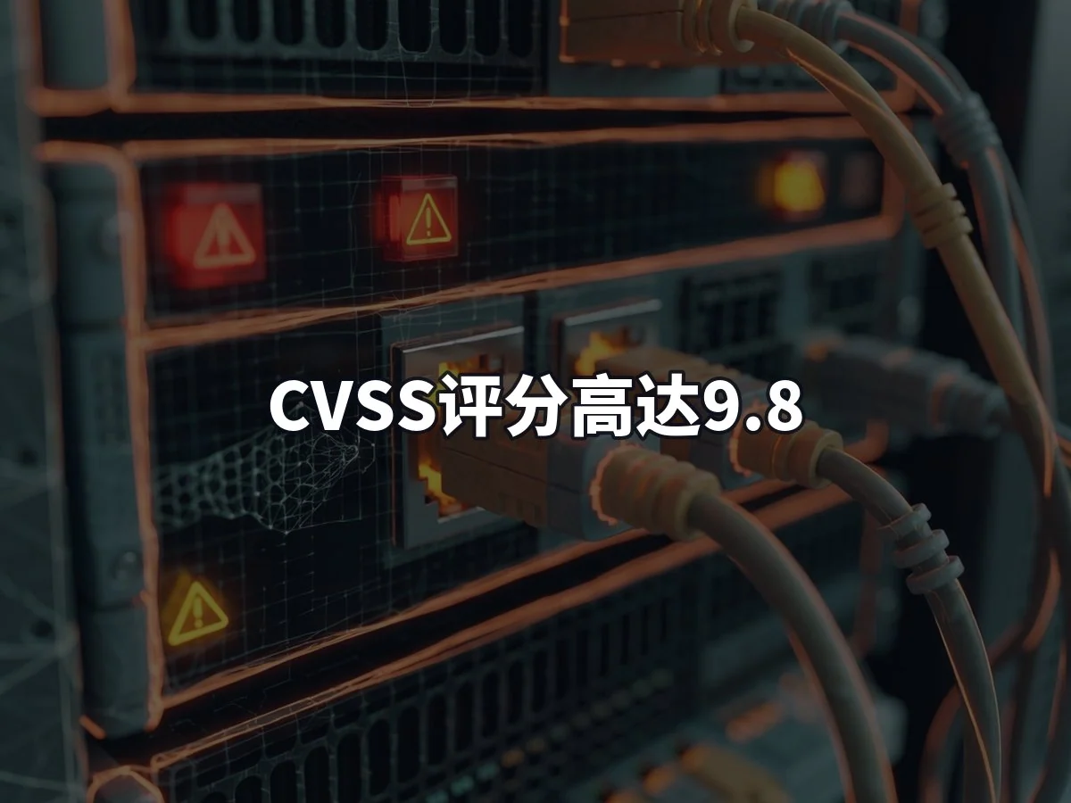 CVSS评分高达9.8