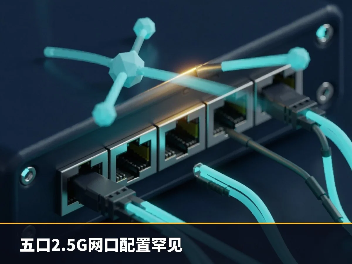 五口2.5G网口配置罕见