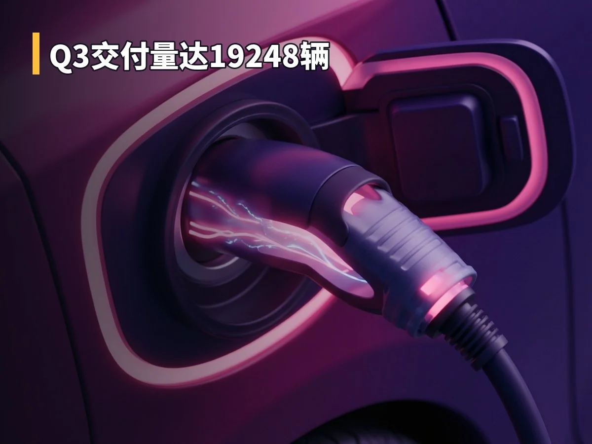 Q3交付量达19248辆