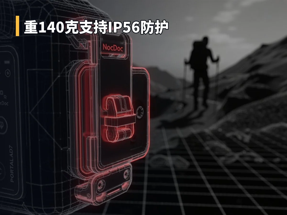 重140克支持IP56防护