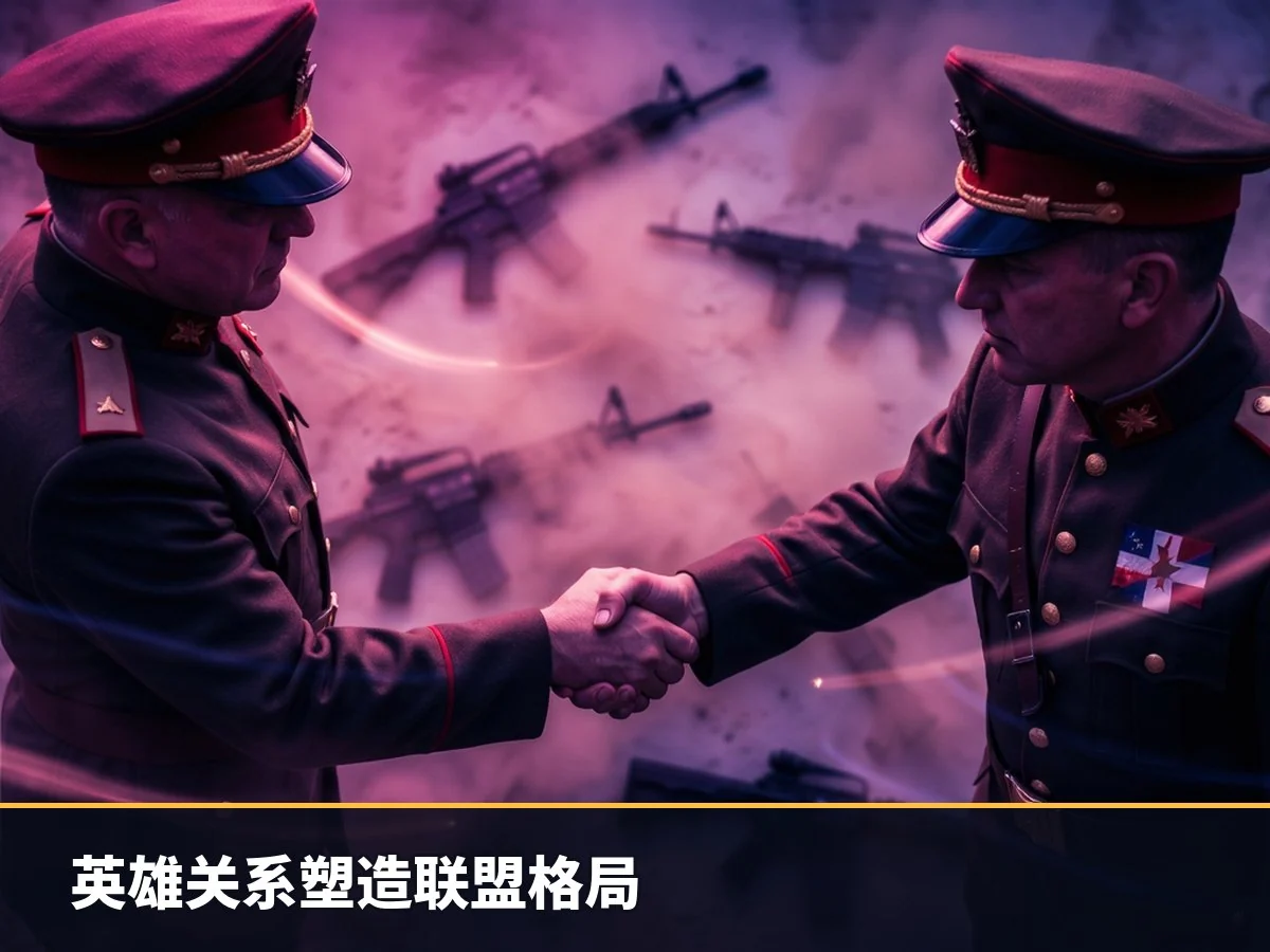 英雄关系塑造联盟格局