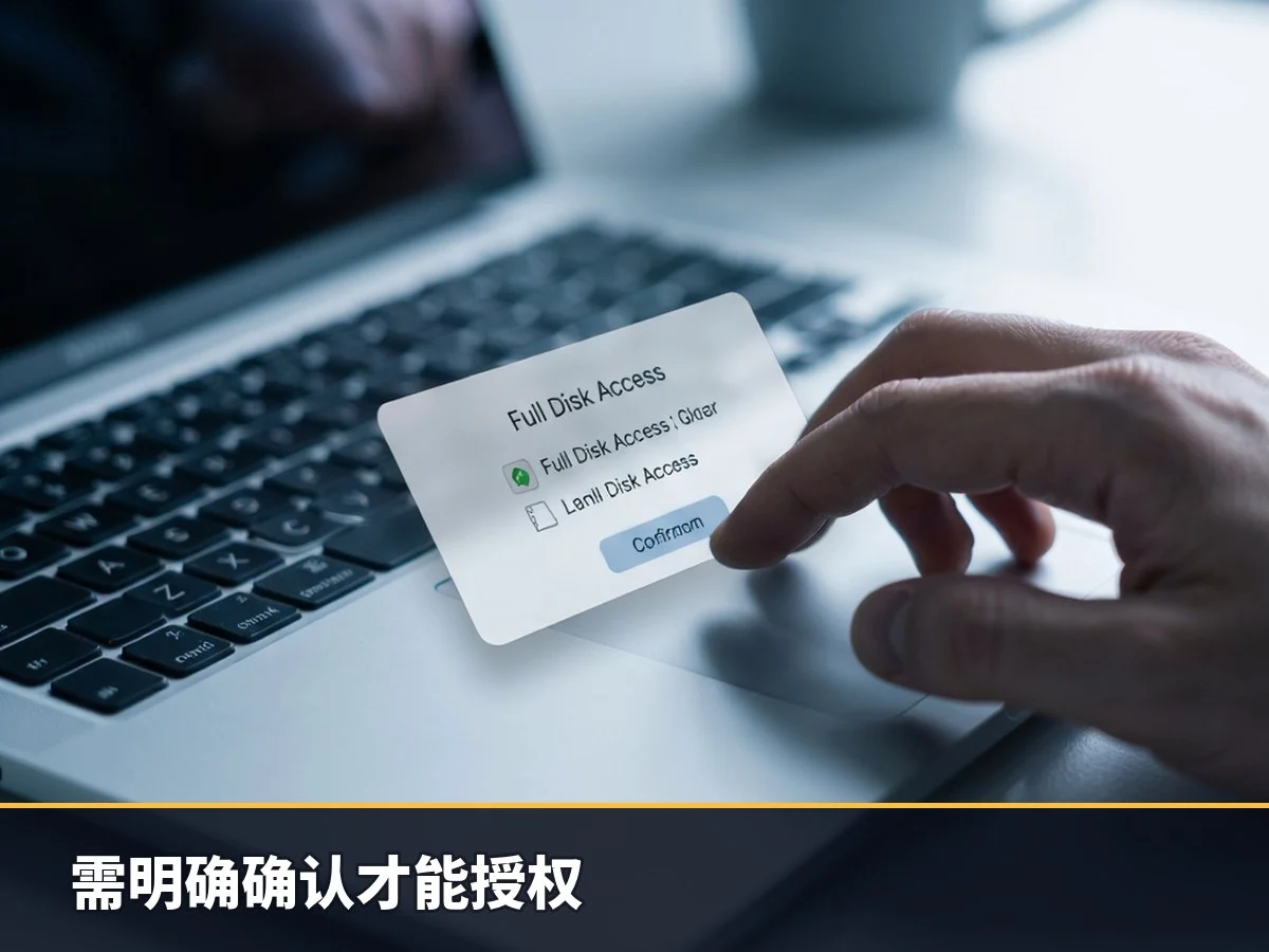 需明确确认才能授权