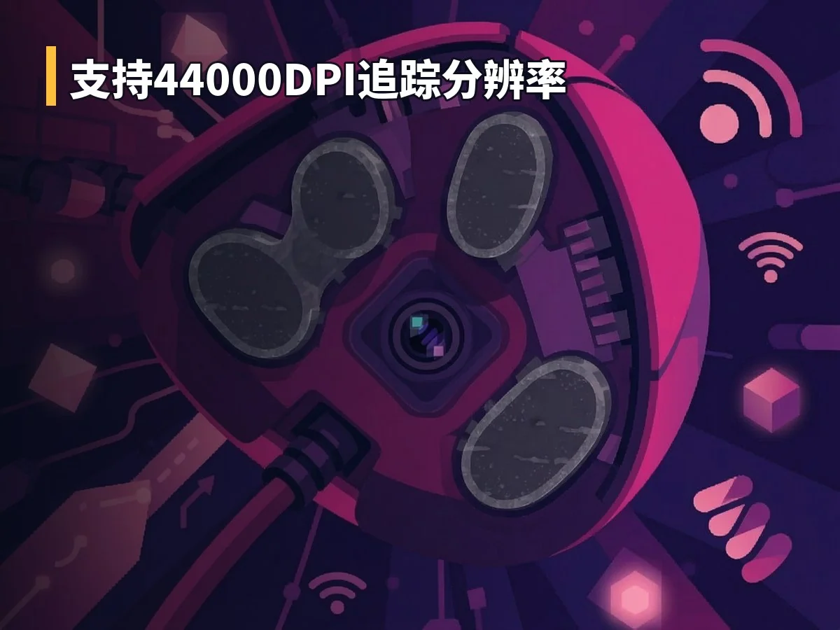支持44000DPI追踪分辨率