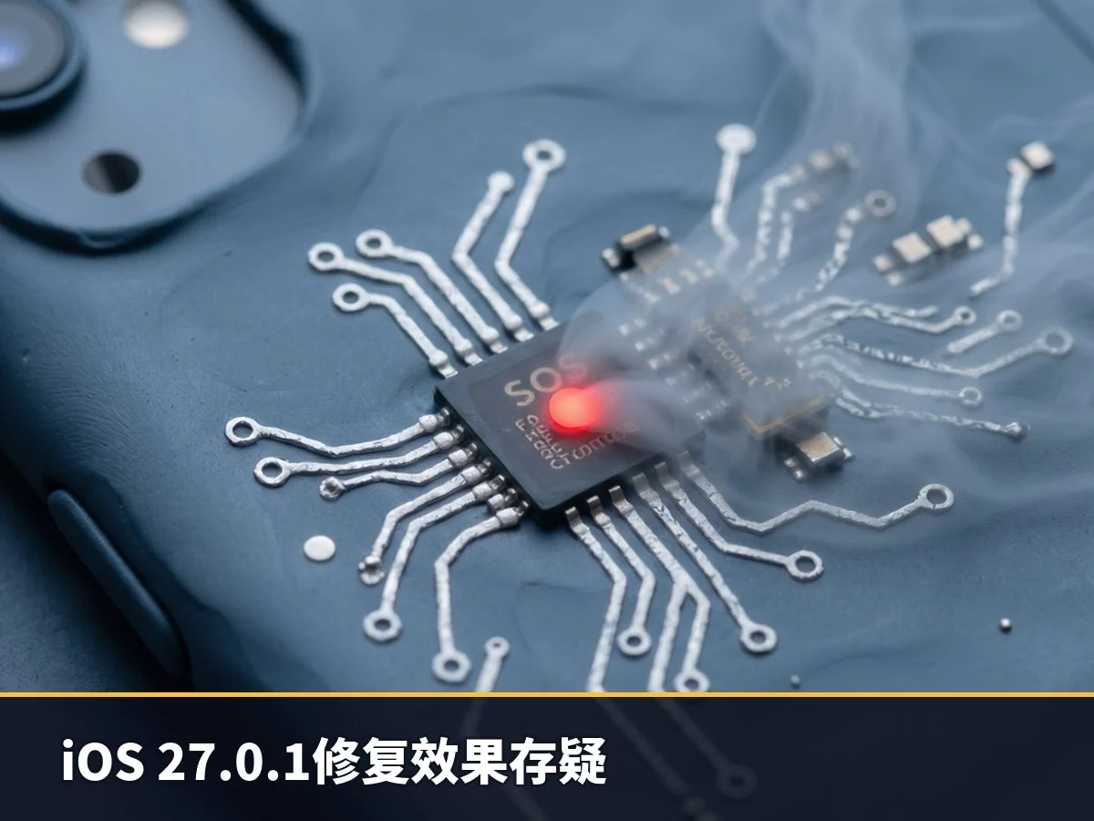iOS 27.0.1修复效果存疑