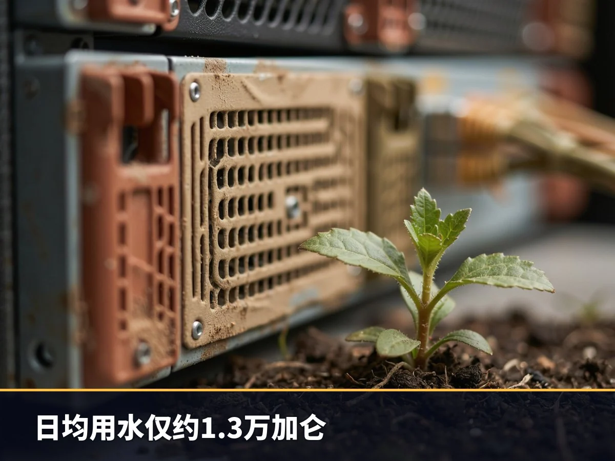 日均用水仅约1.3万加仑