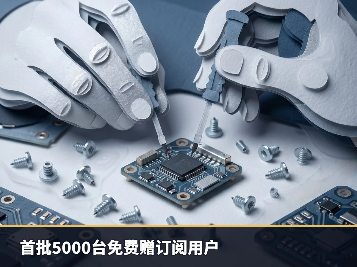首批5000台免费赠订阅用户