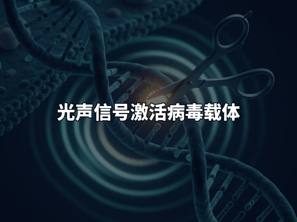 光声信号激活病毒载体