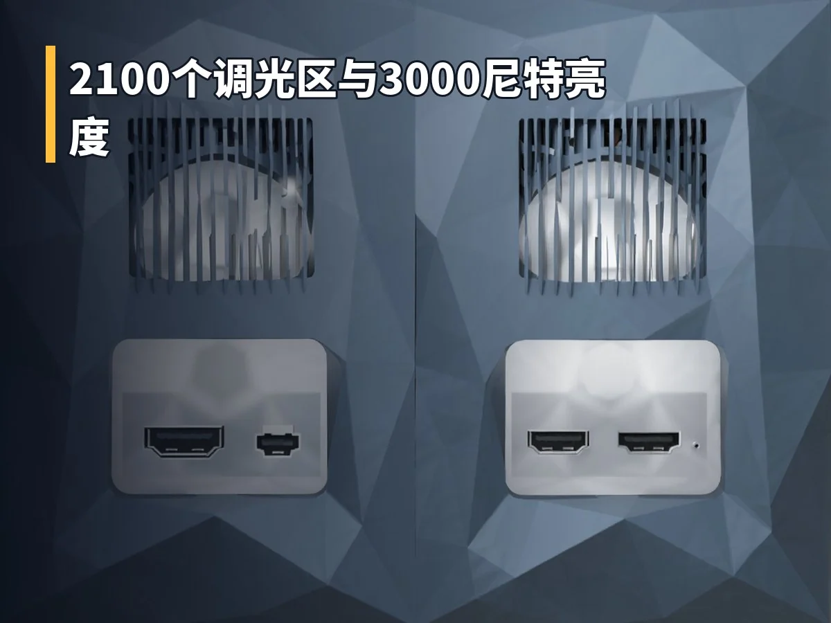 2100个调光区与3000尼特亮度