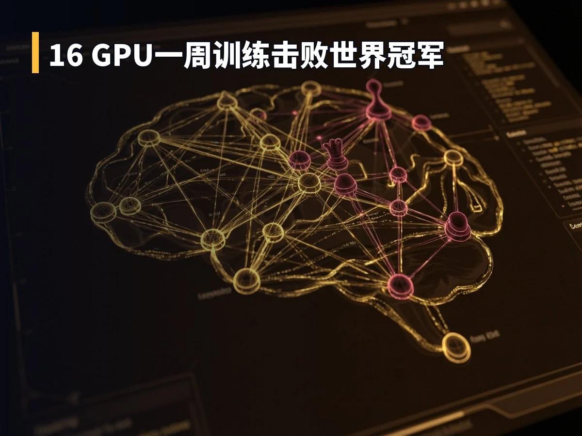 16 GPU一周训练击败世界冠军
