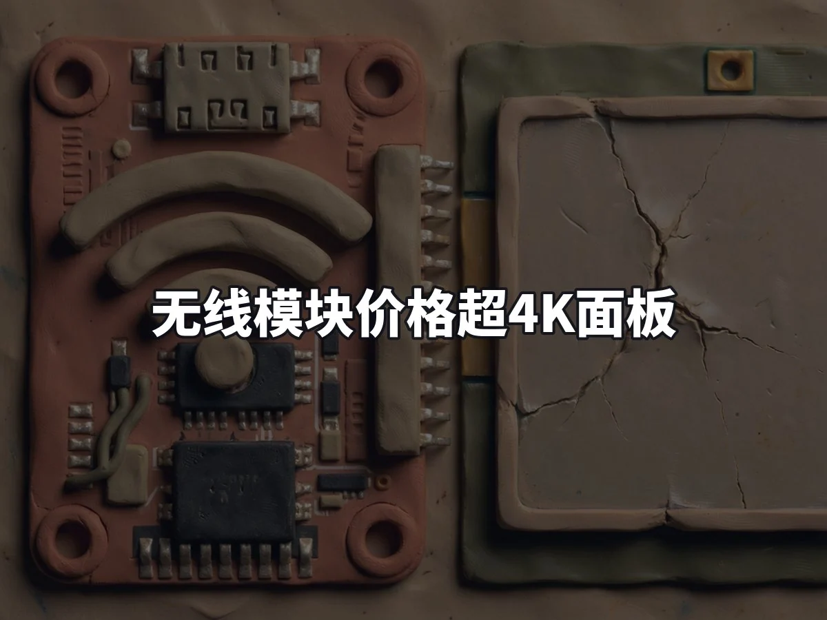 无线模块价格超4K面板
