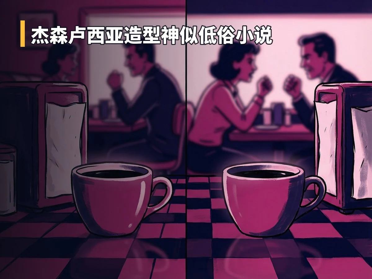 杰森卢西亚造型神似低俗小说