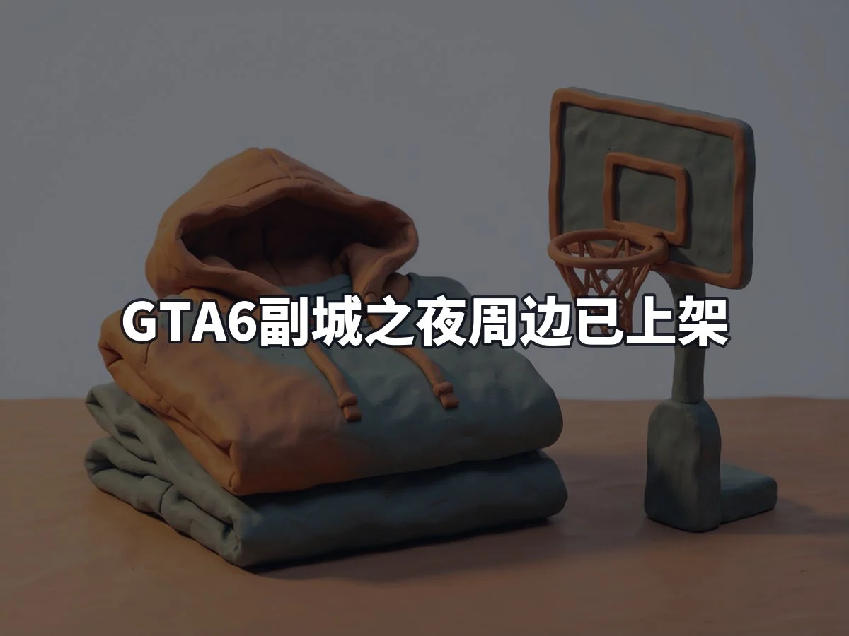 GTA6副城之夜周边已上架