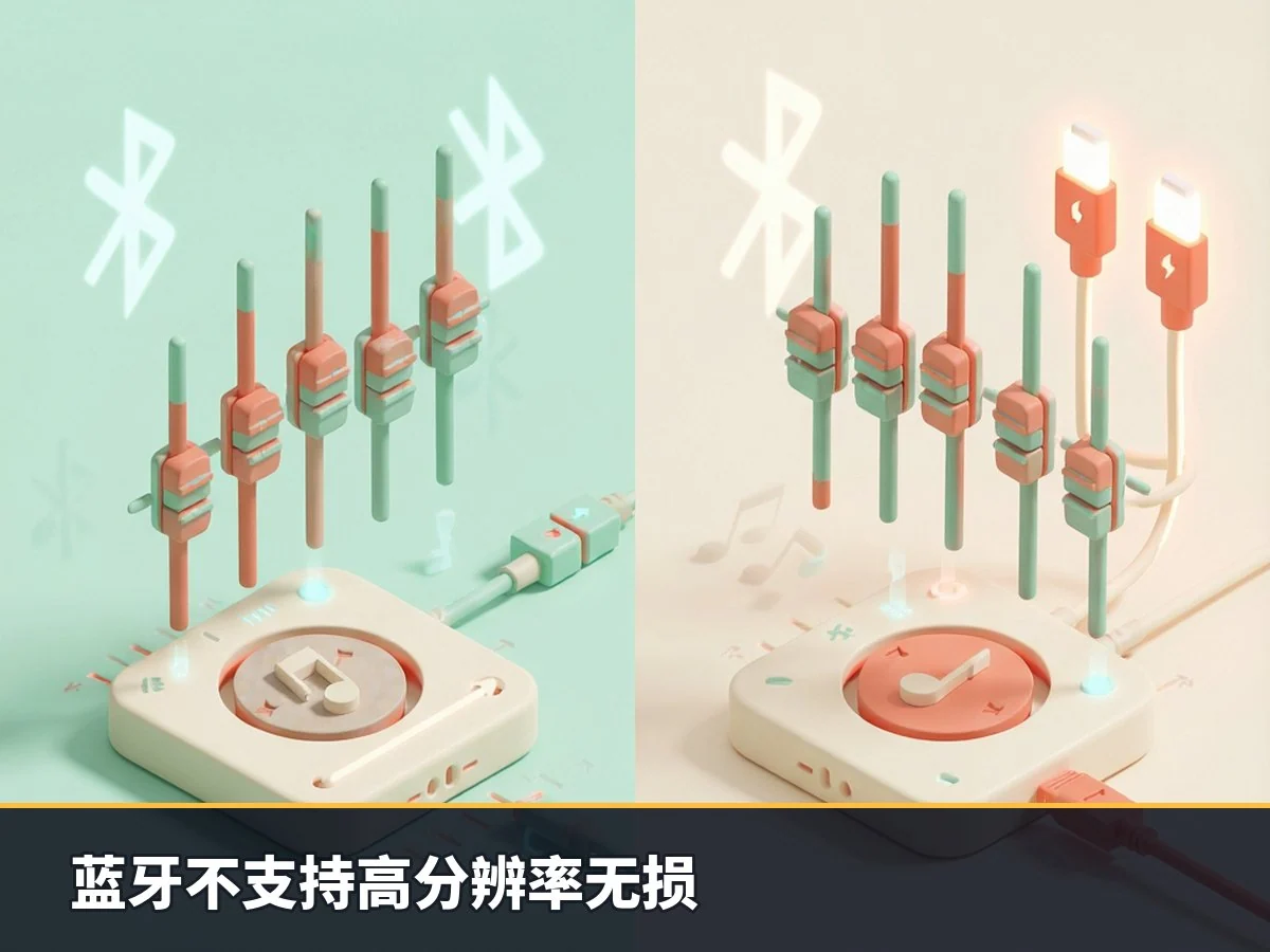 蓝牙不支持高分辨率无损