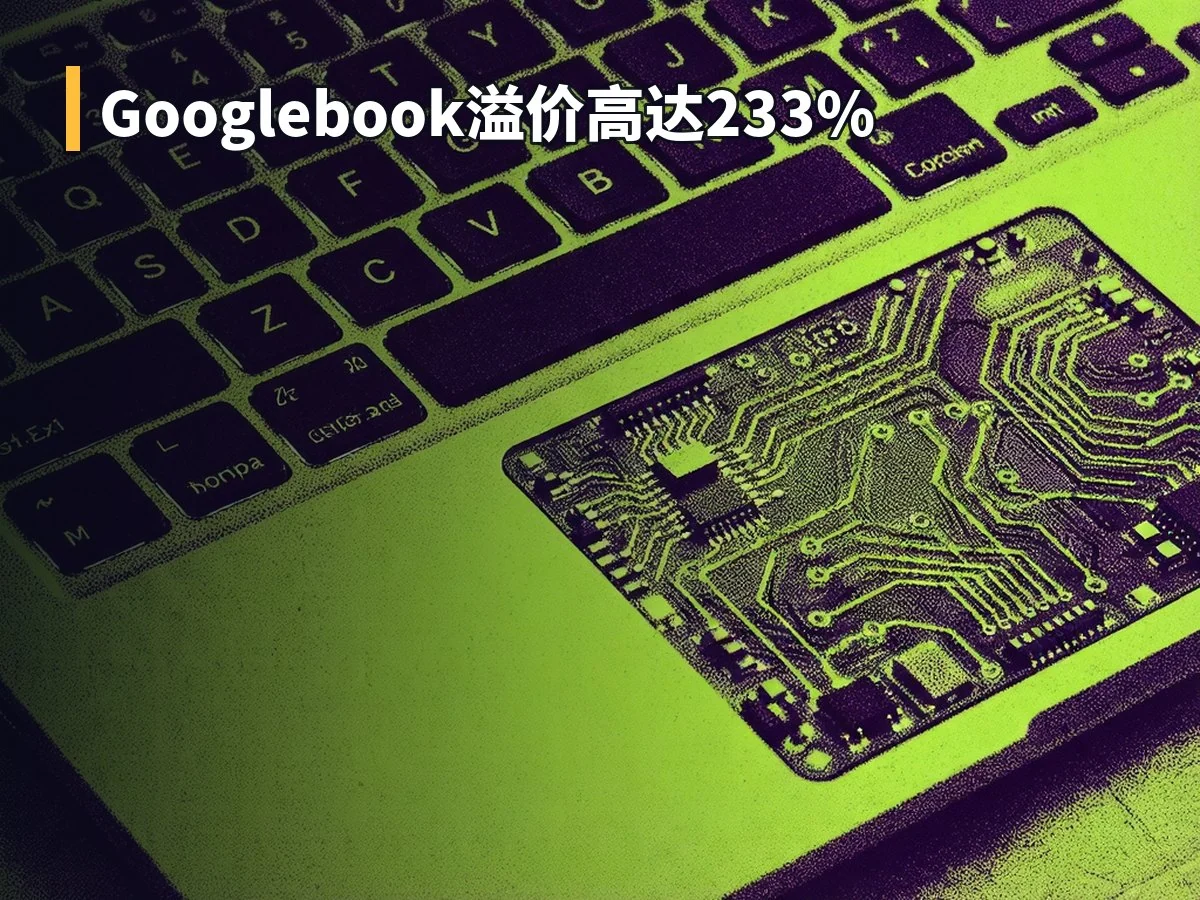 Googlebook溢价高达233%