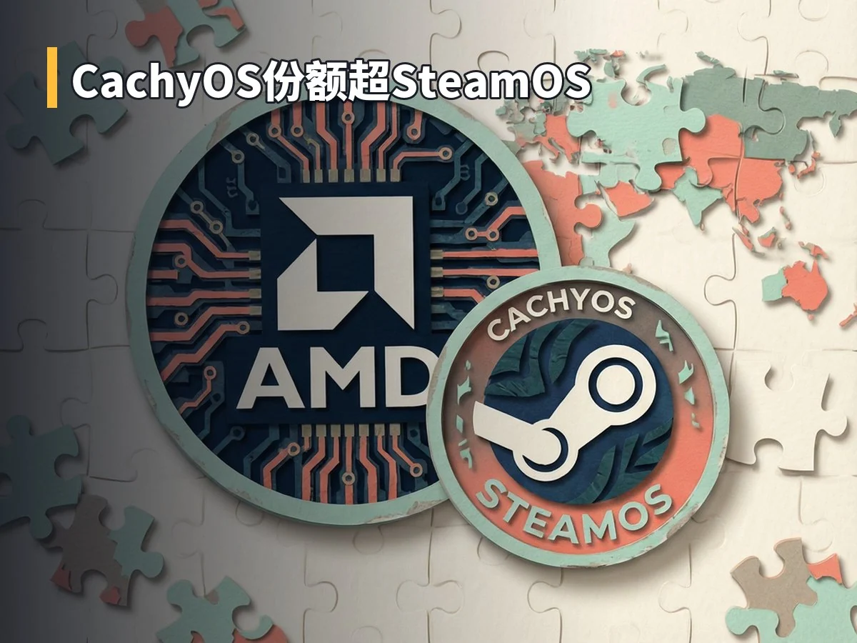CachyOS份额超SteamOS