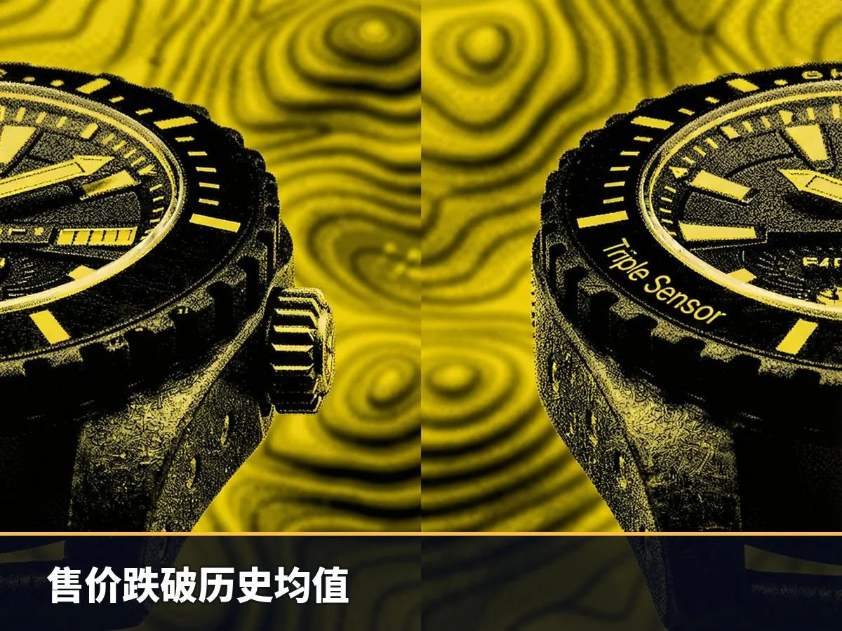 售价跌破历史均值