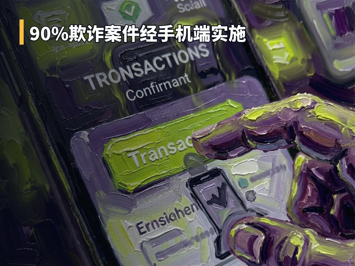 90%欺诈案件经手机端实施