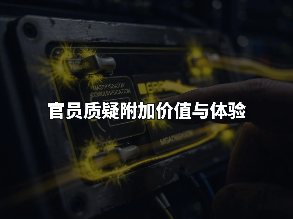 官员质疑附加价值与体验