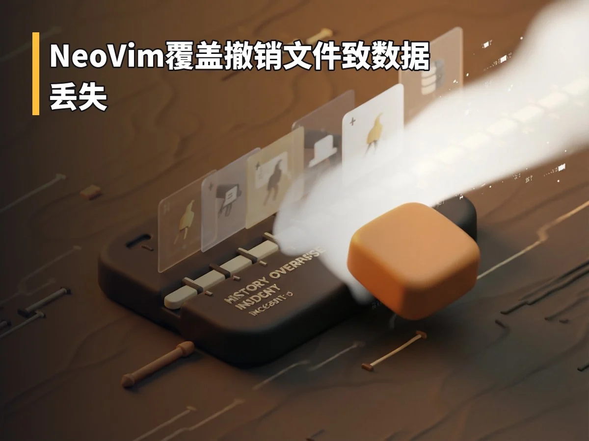 NeoVim覆盖撤销文件致数据丢失