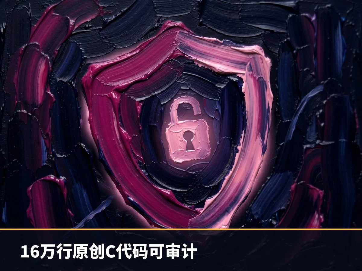 16万行原创C代码可审计