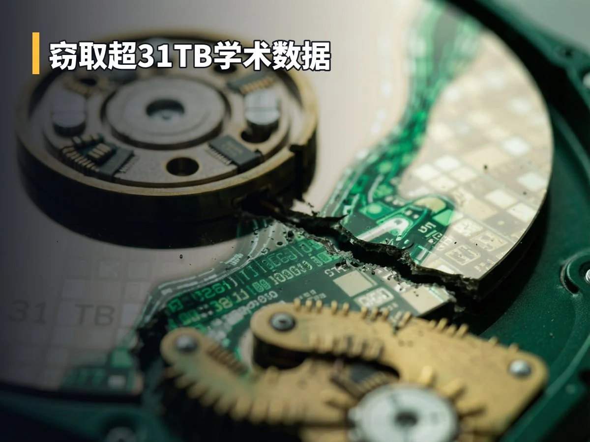 窃取超31TB学术数据