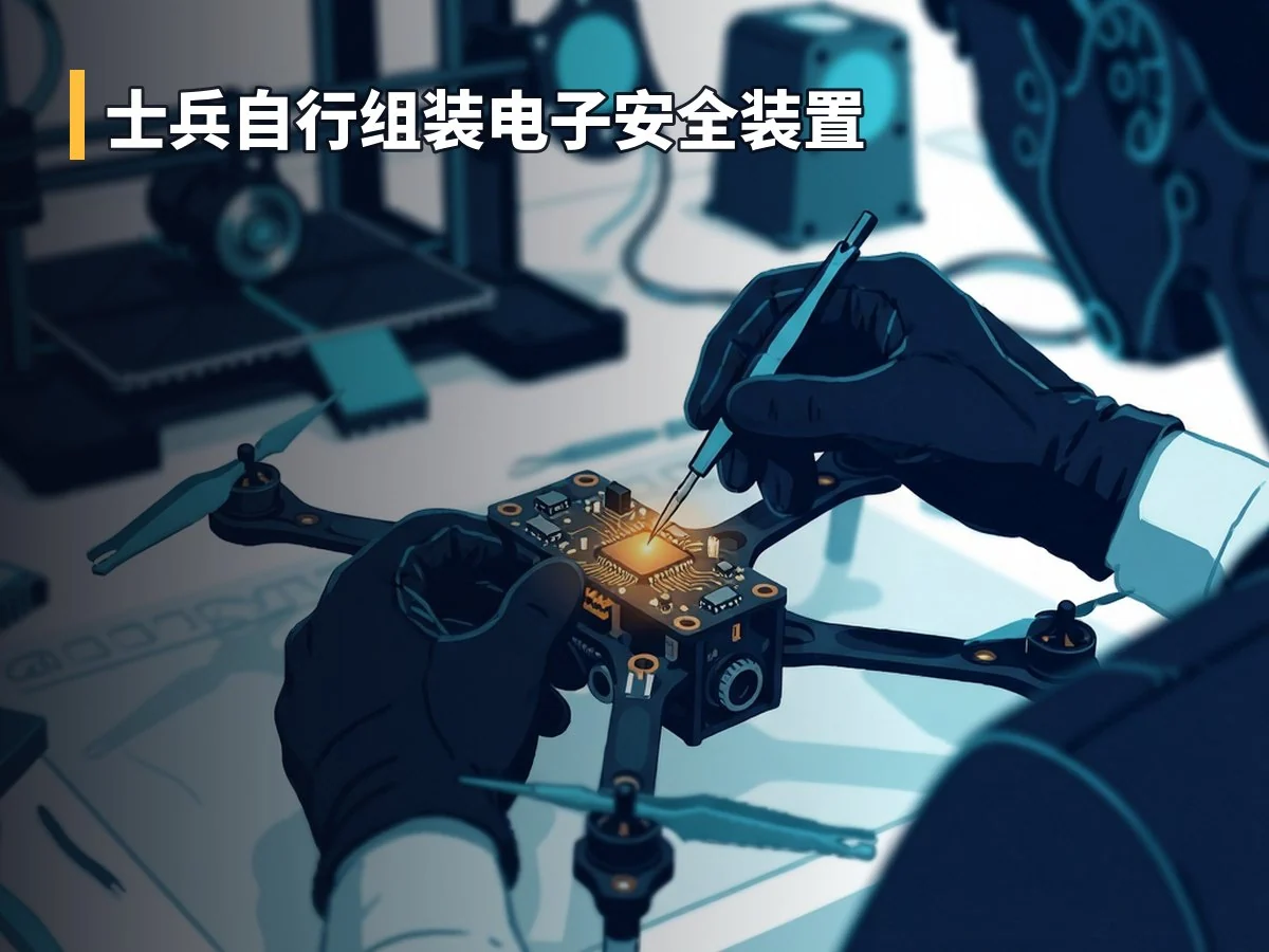 士兵自行组装电子安全装置