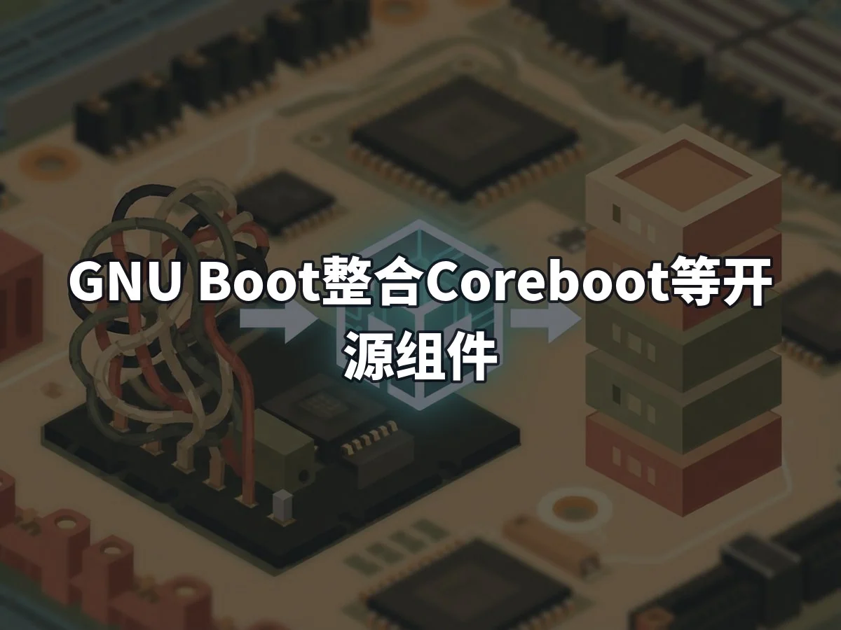 GNU Boot整合Coreboot等开源组件