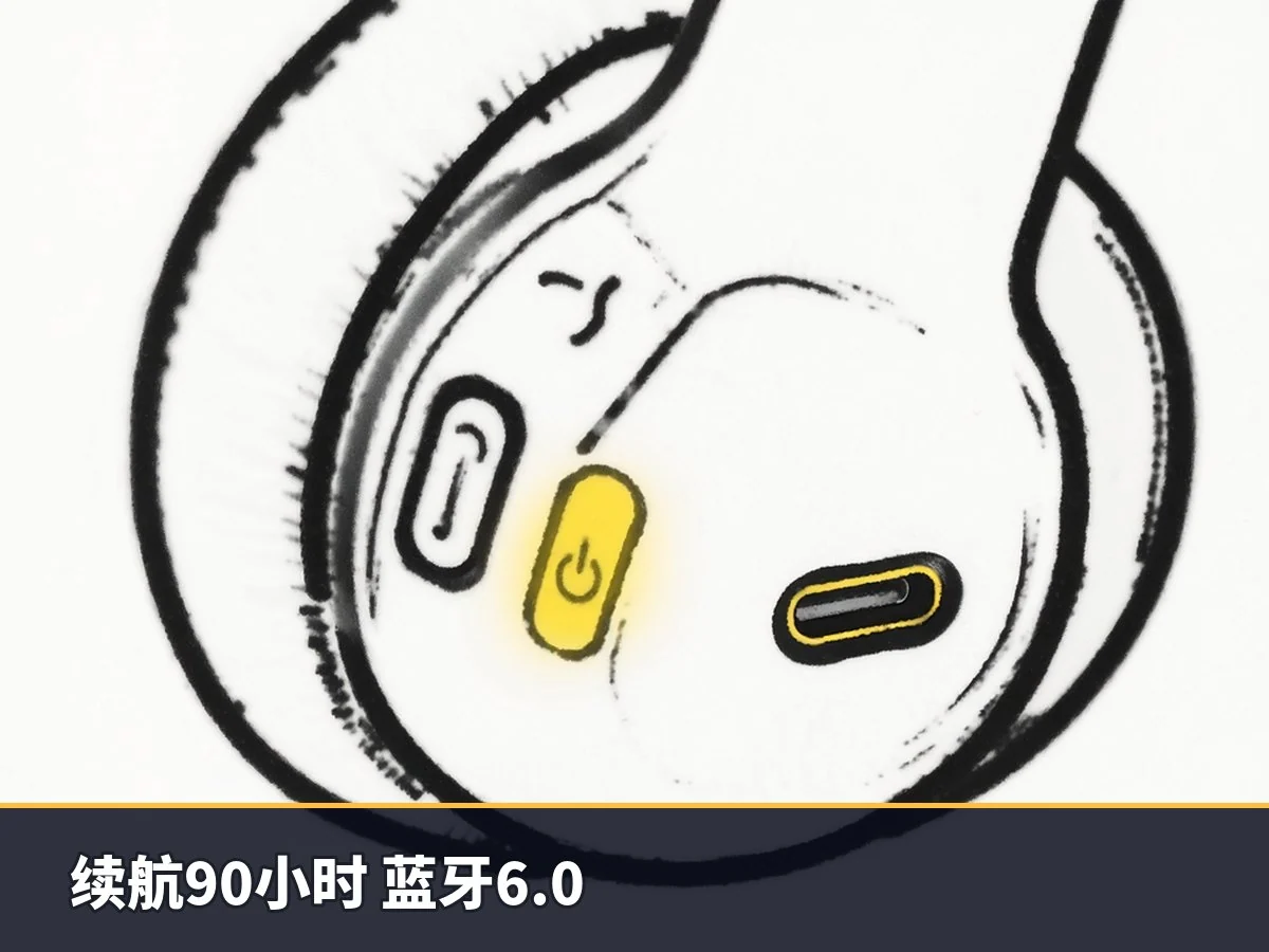 续航90小时 蓝牙6.0