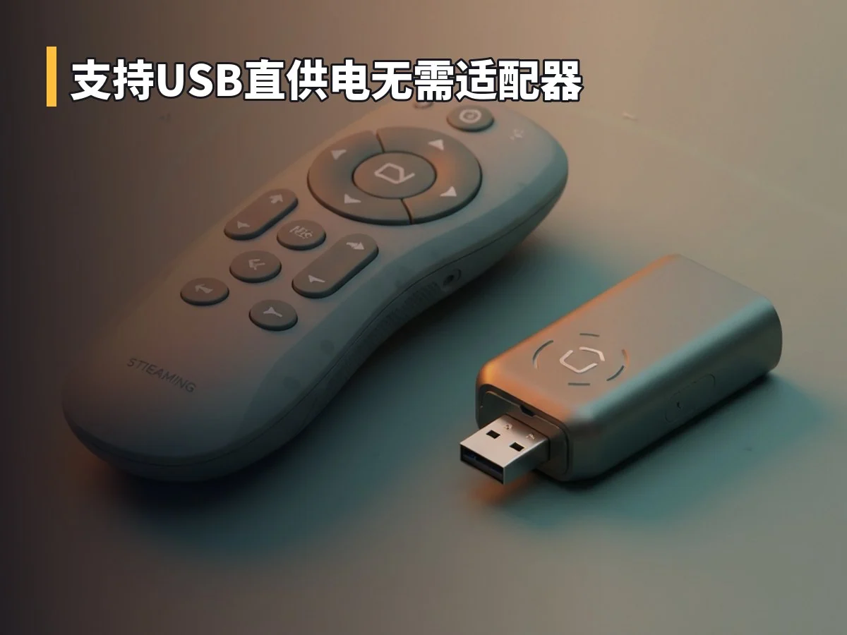 支持USB直供电无需适配器