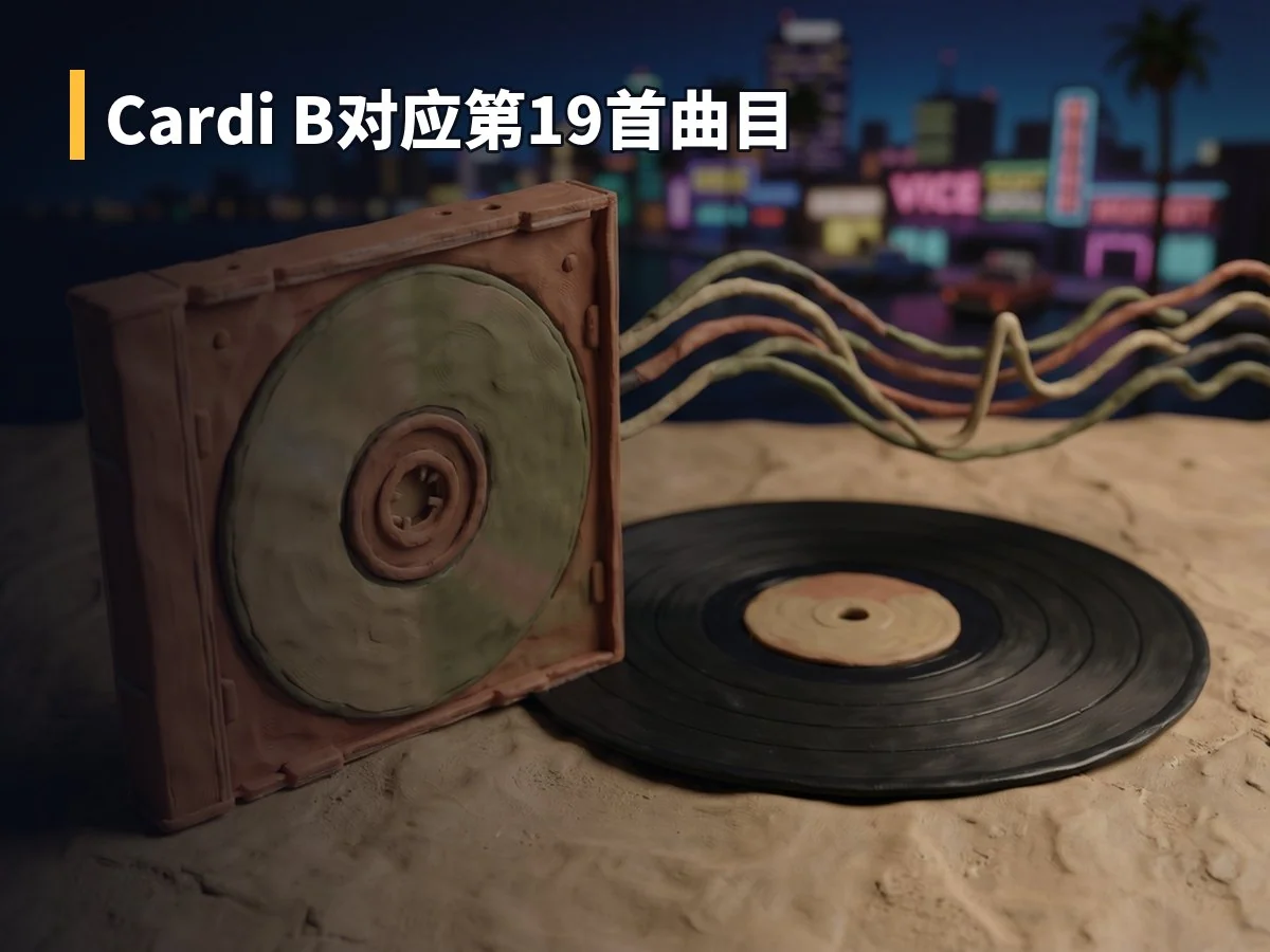 Cardi B对应第19首曲目