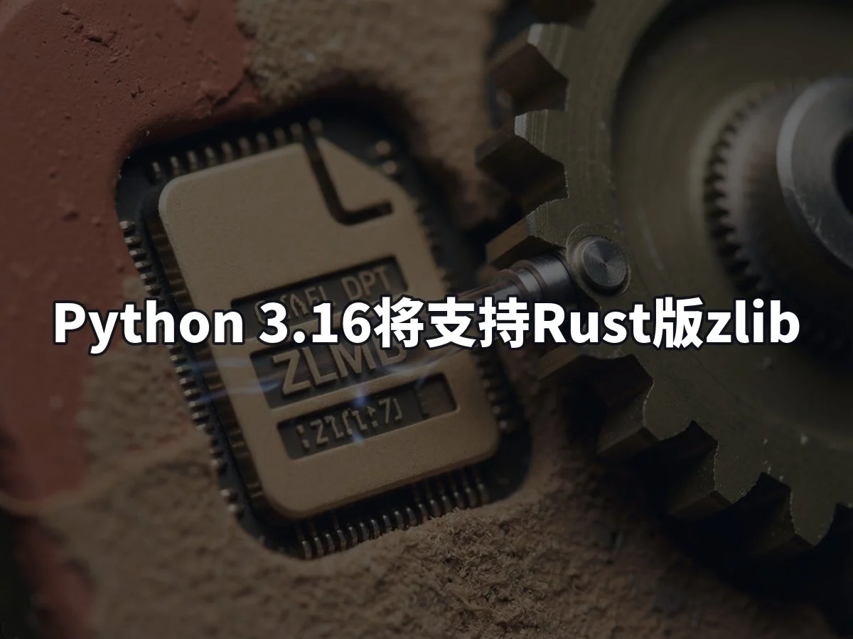 Python 3.16将支持Rust版zlib