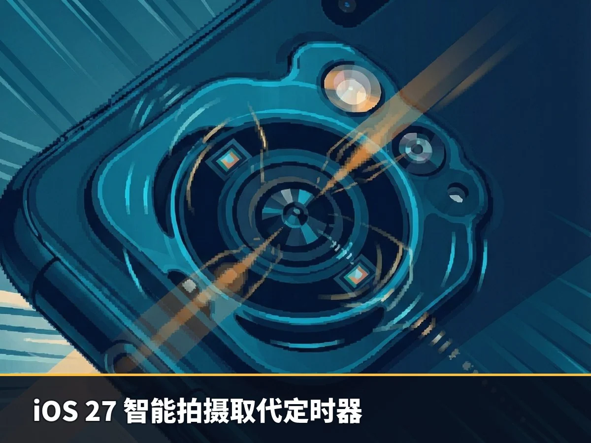 iOS 27 智能拍摄取代定时器