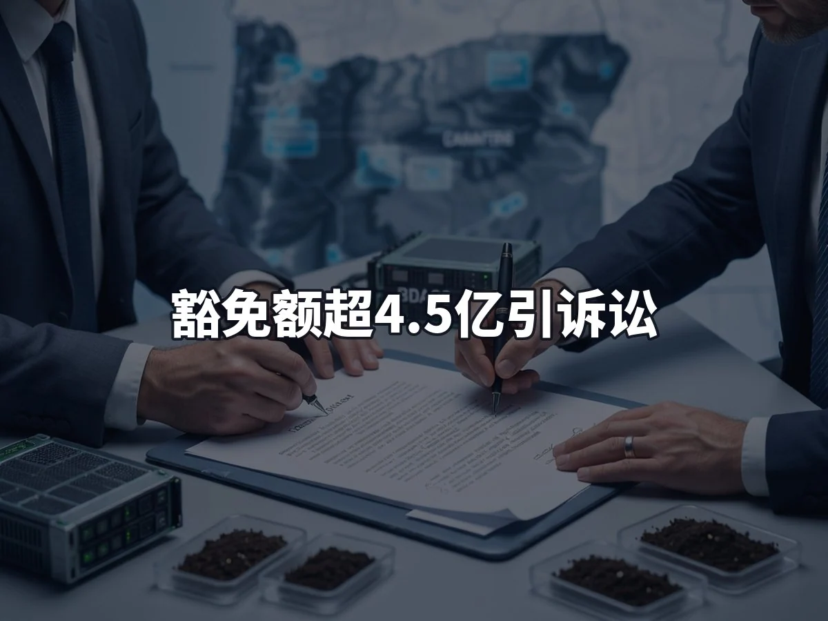 豁免额超4.5亿引诉讼
