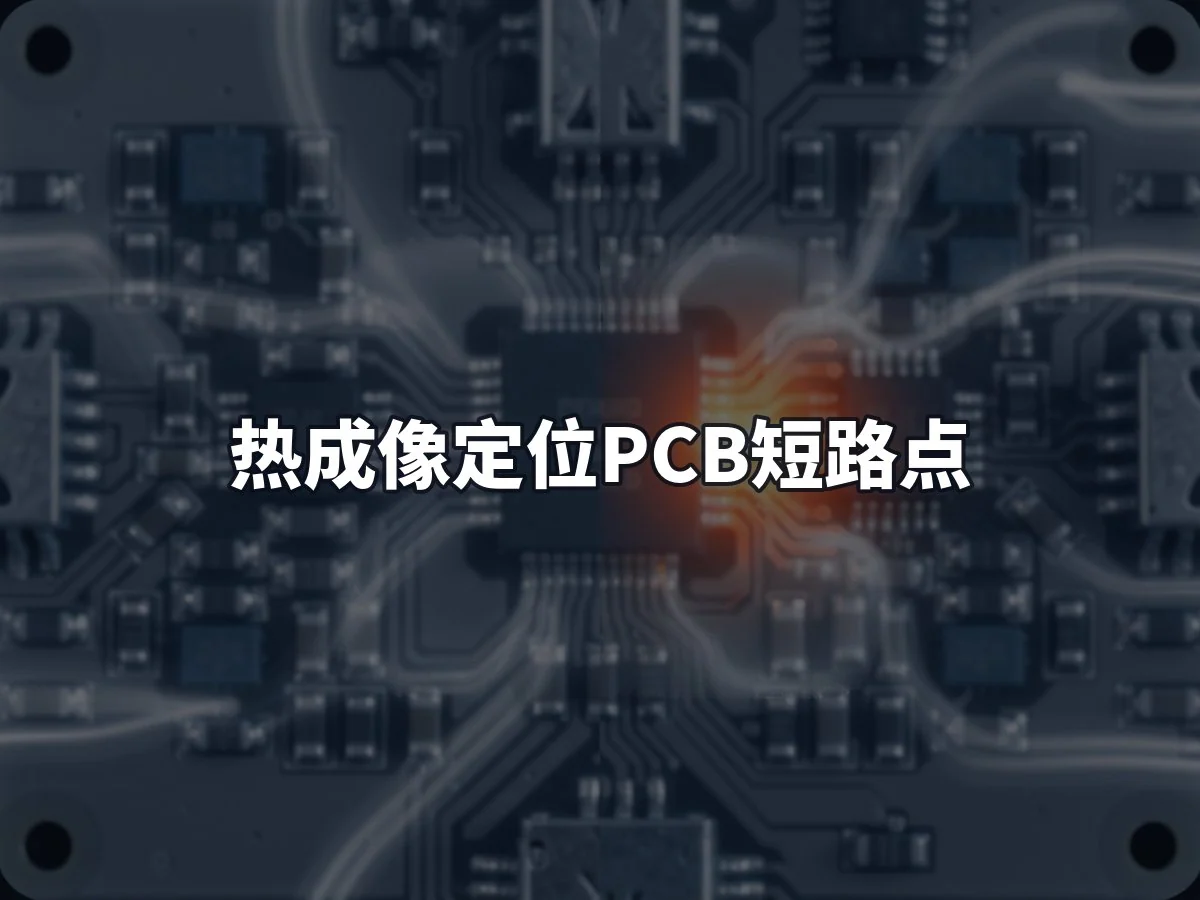 热成像定位PCB短路点