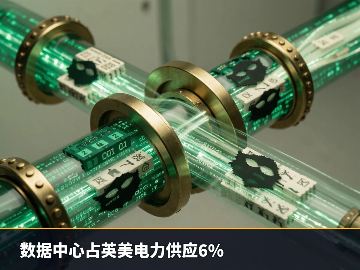 数据中心占英美电力供应6%