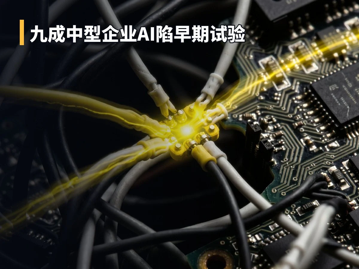 九成中型企业AI陷早期试验