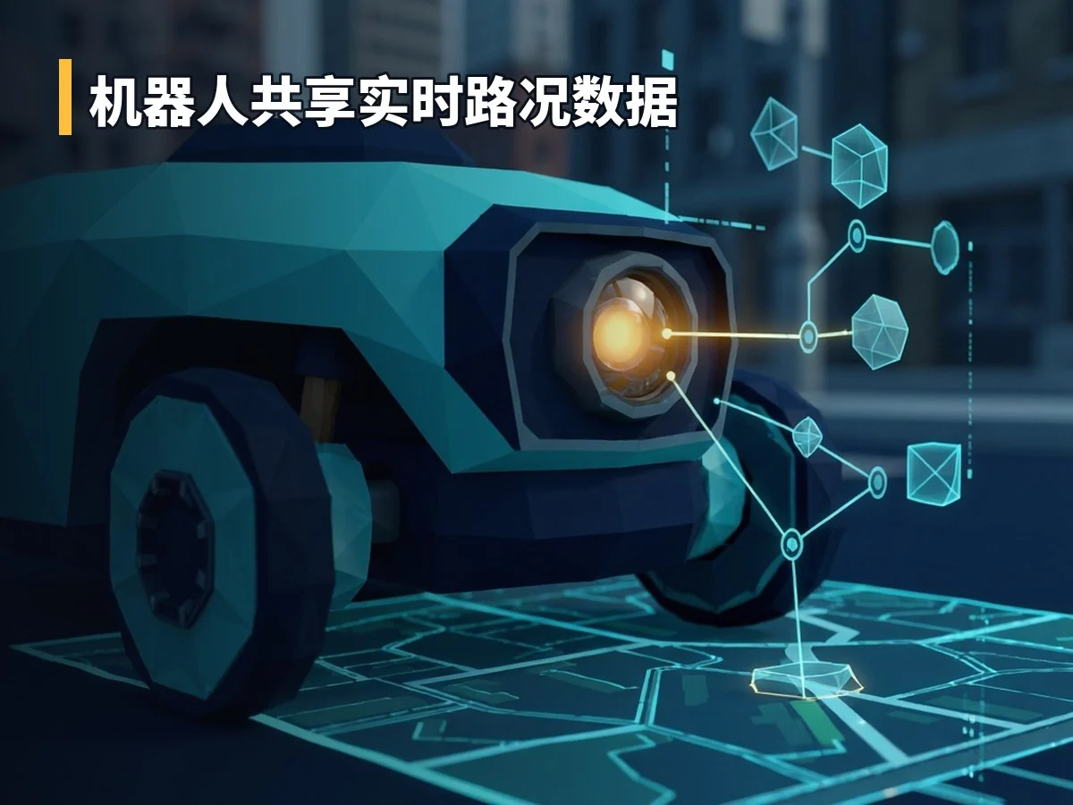 机器人共享实时路况数据