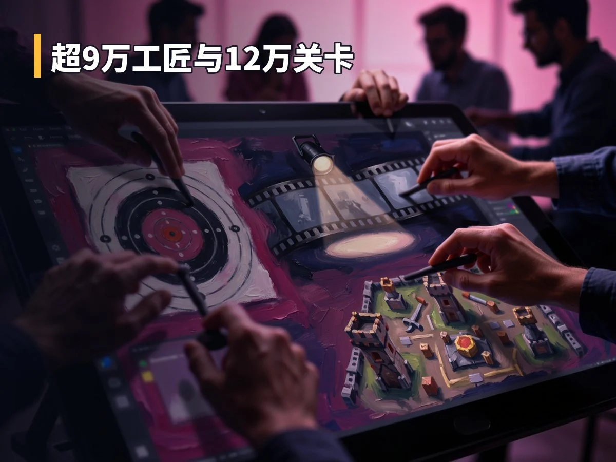 超9万工匠与12万关卡