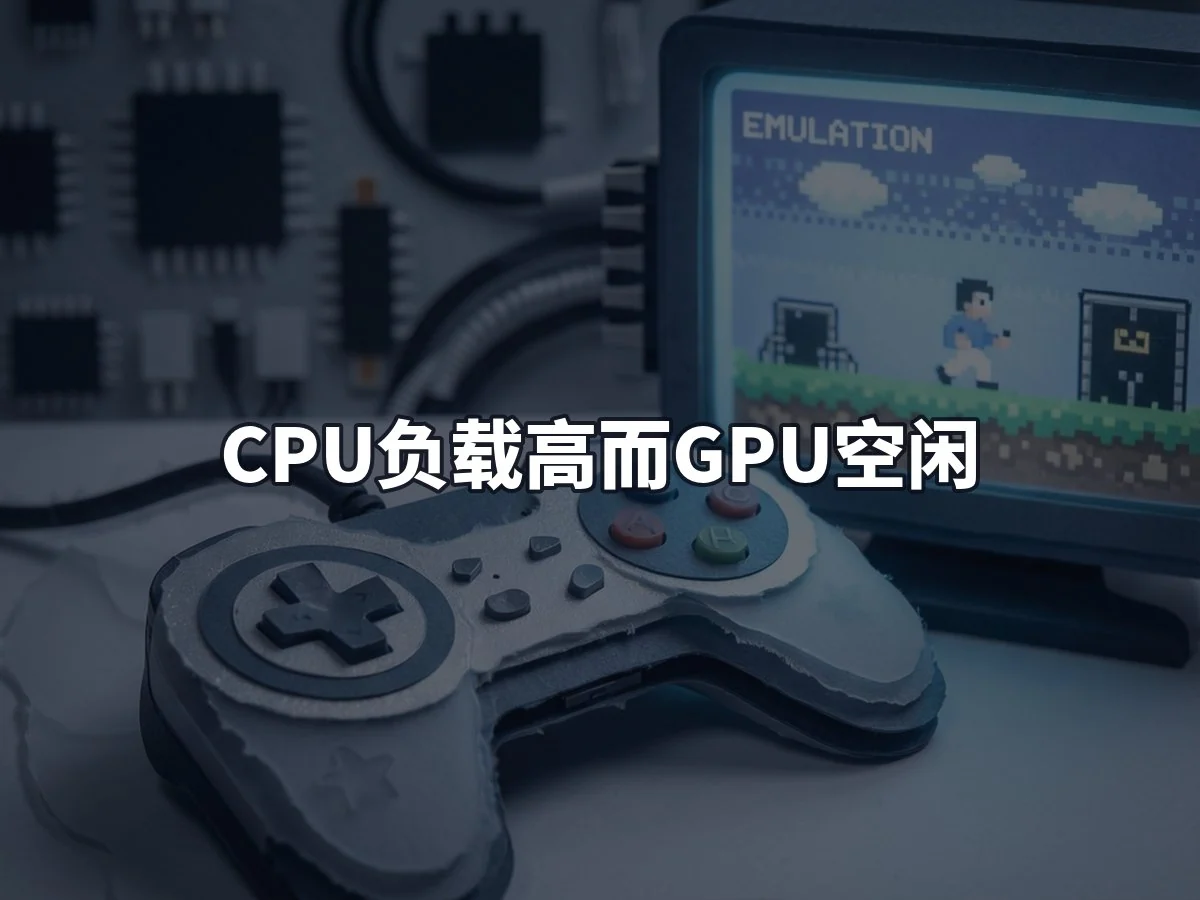 CPU负载高而GPU空闲