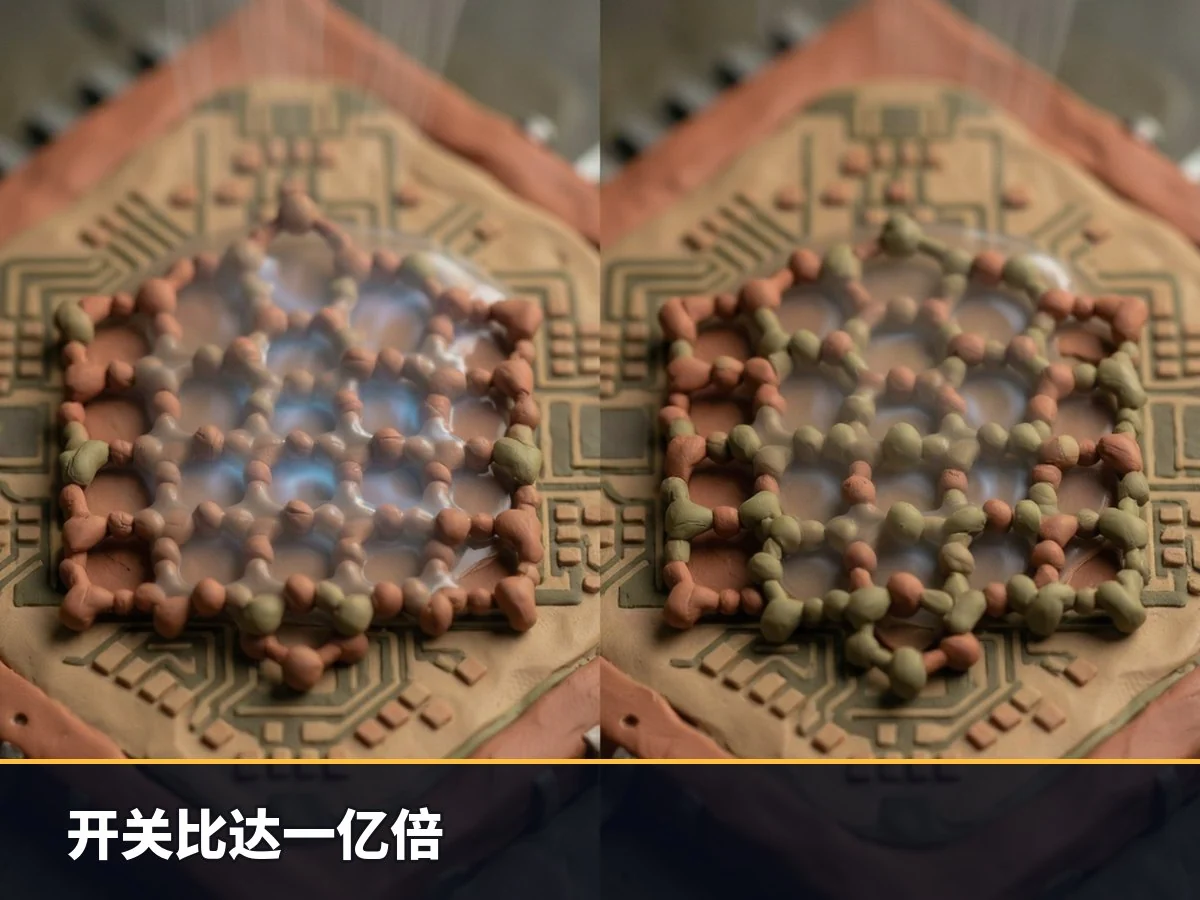 开关比达一亿倍