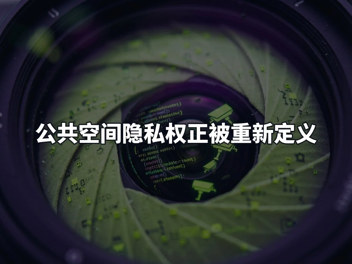 公共空间隐私权正被重新定义