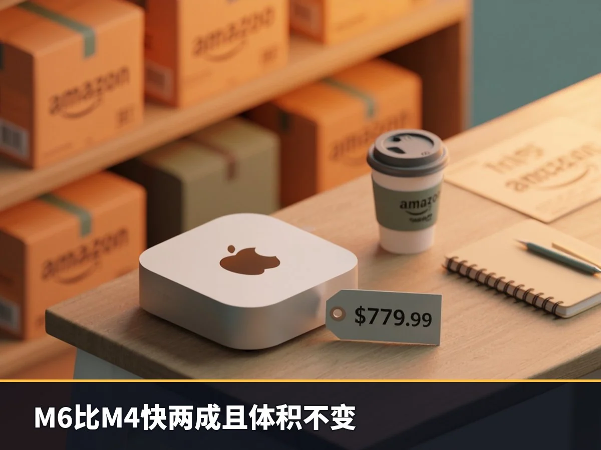 M6比M4快两成且体积不变