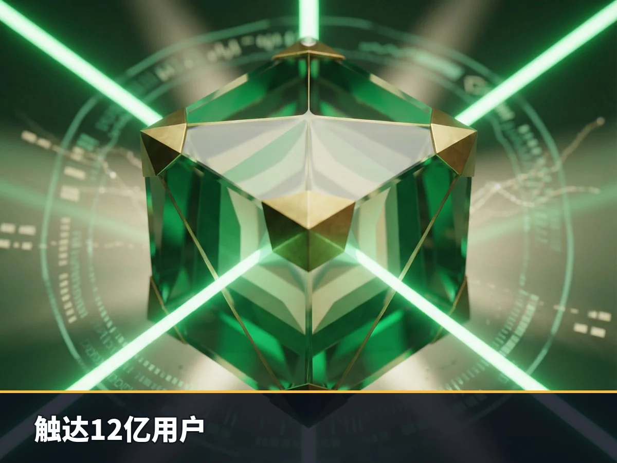 触达12亿用户