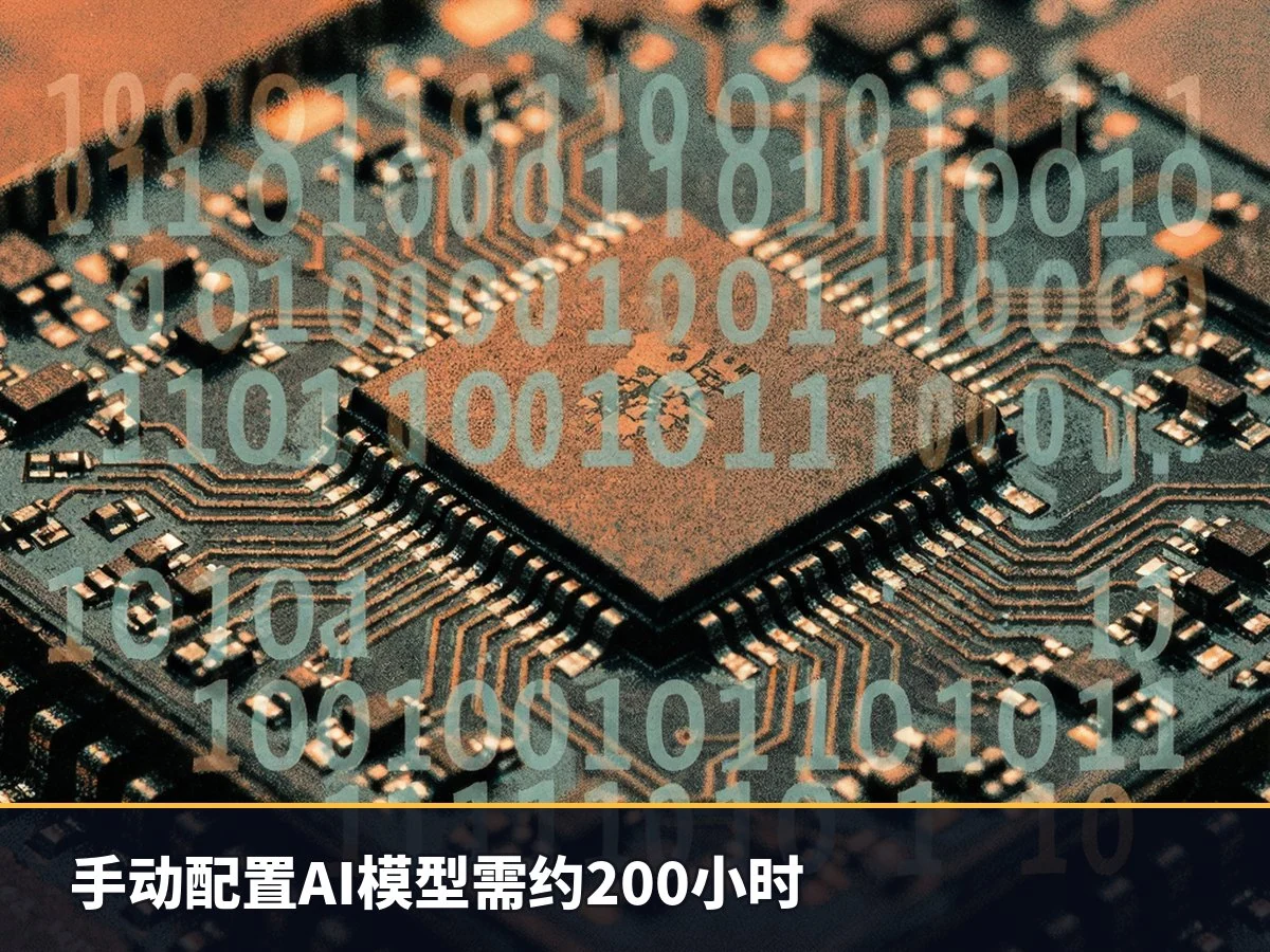 手动配置AI模型需约200小时