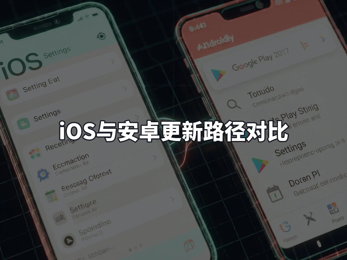 iOS与安卓更新路径对比