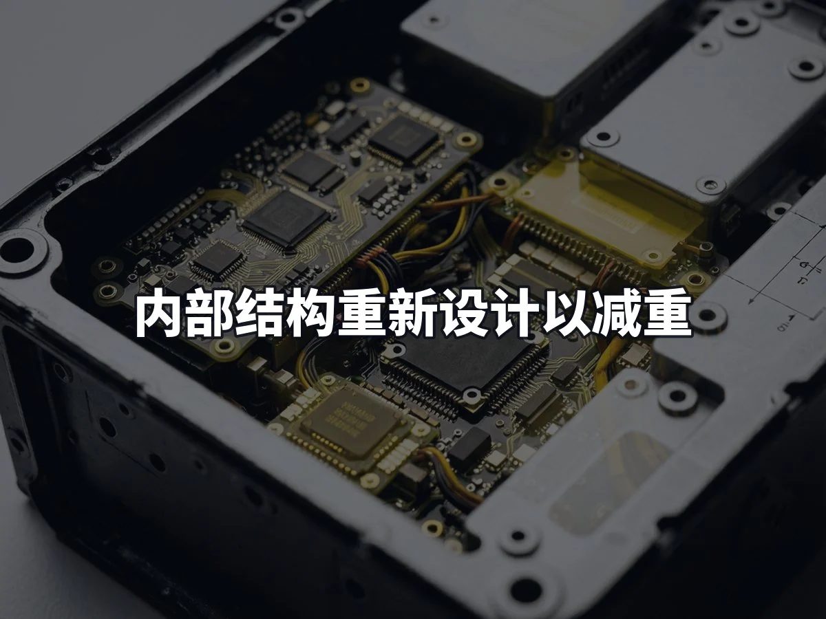 内部结构重新设计以减重